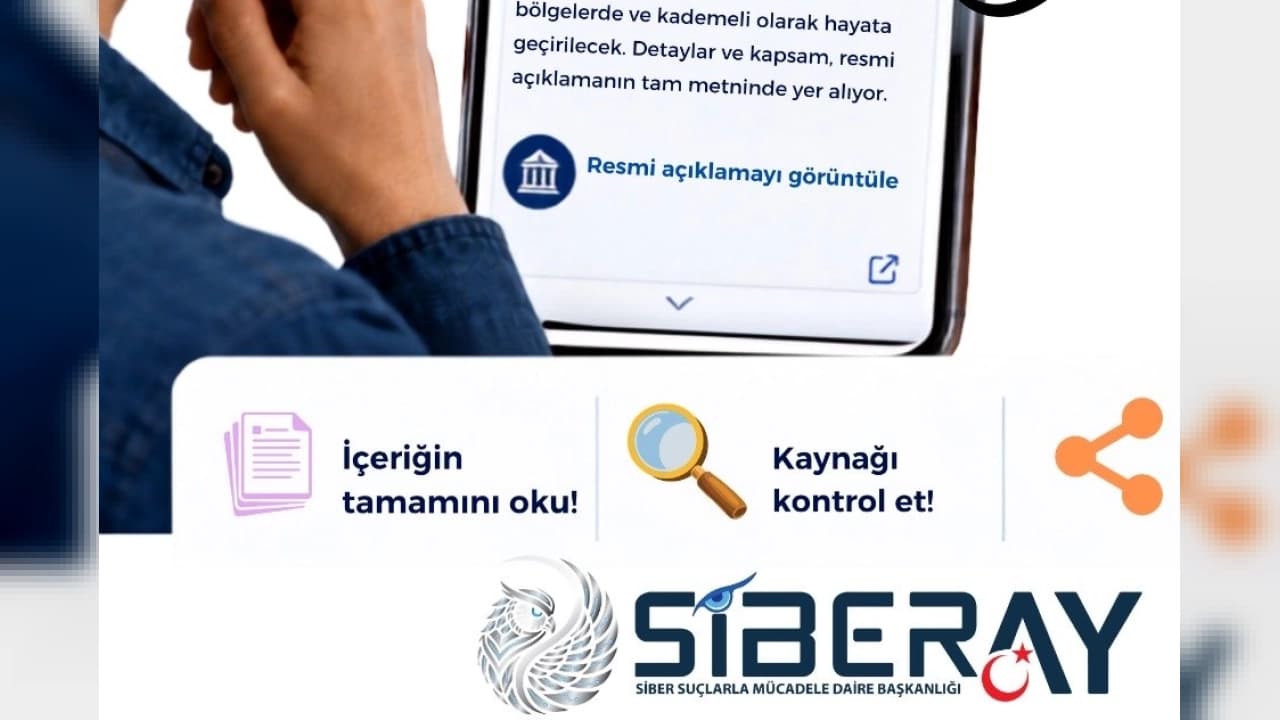 Siberay'dan Sosyal Medyadaki 'Yanıltıcı Manşet' Tuzağına Karşı Kritik Dezenformasyon Uyarısı