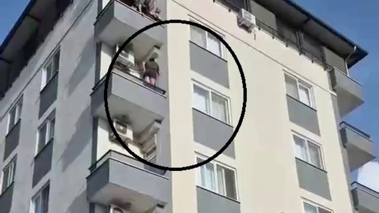 Hatay'da Balkonda Böcek Korkusu: İntihar İhbarı Gerçeği Ortaya Çıkardı