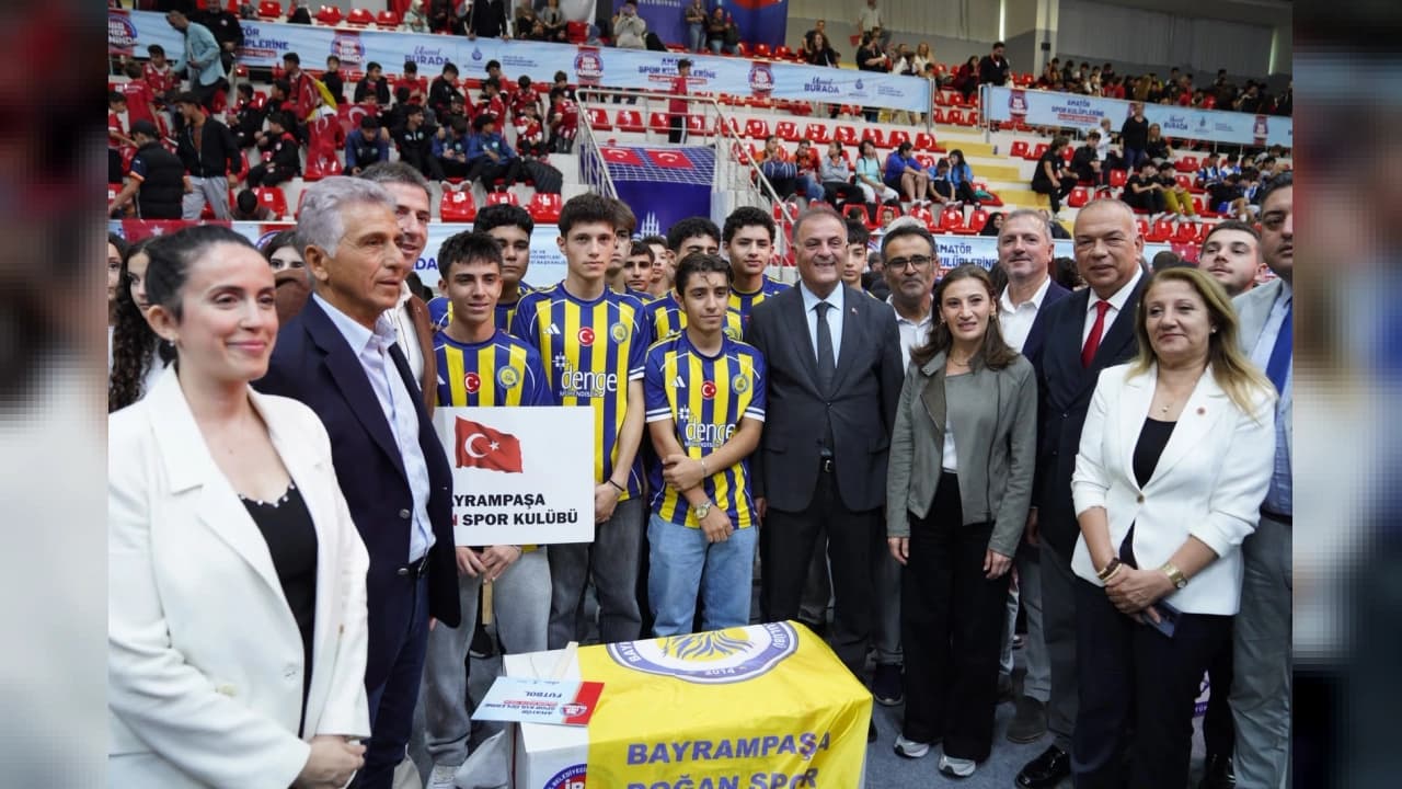 İBB'den Amatör Spor Kulüplerine Büyük Malzeme Desteği