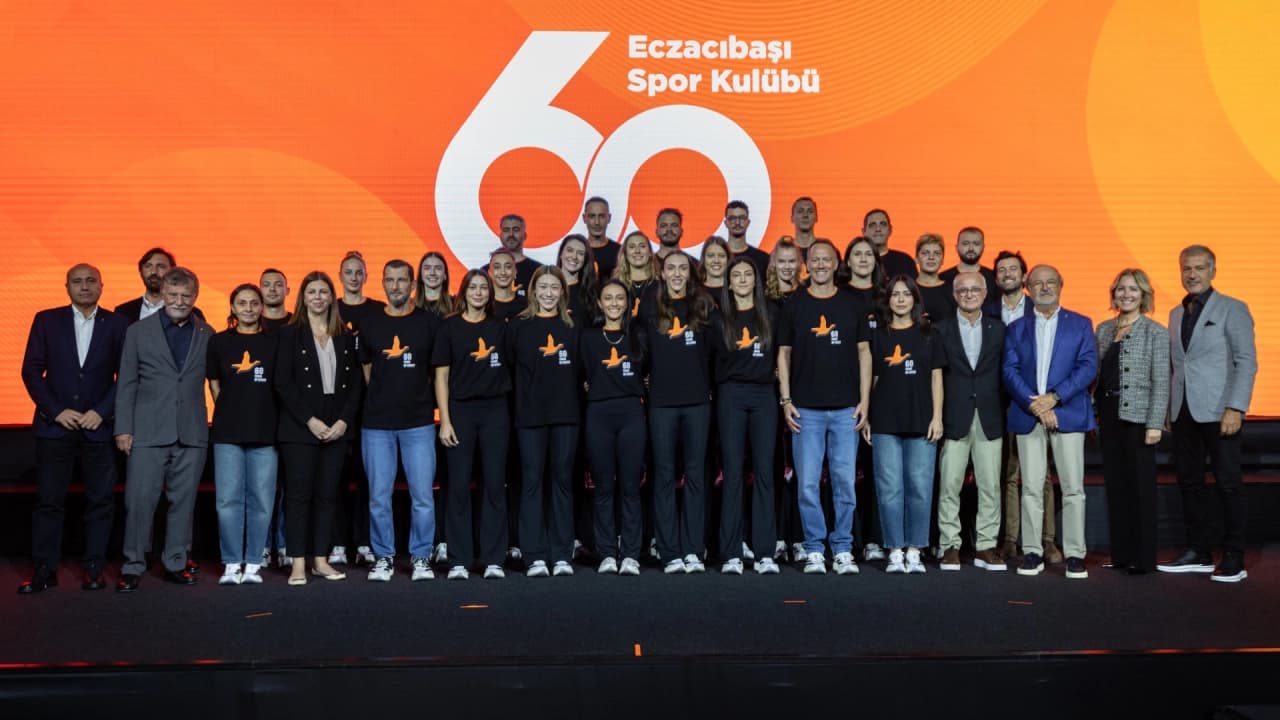 Eczacıbaşı Spor Kulübü 60. Yaşını Kutladı: Yeni Sezon Öncesi Şampiyonluk Mesajları Verildi