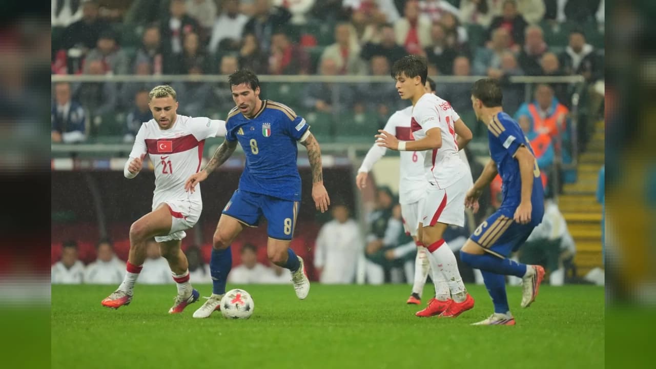 A Milli Takım, UEFA Uluslar Ligi'nde İtalya'ya 4-1 Mağlup Oldu