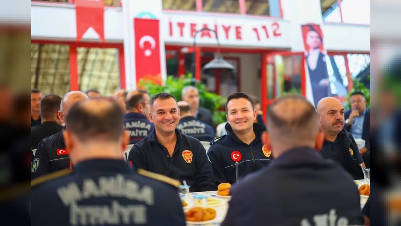 Başkan Dutlulu'dan İtfaiye Haftası'nda Manisa İtfaiyesi'ne Ziyaret