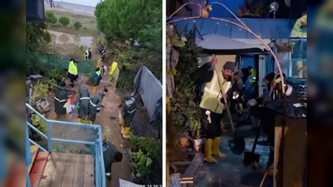 Bursa Büyükşehir ekipleri Mudanya Esence’de sahada