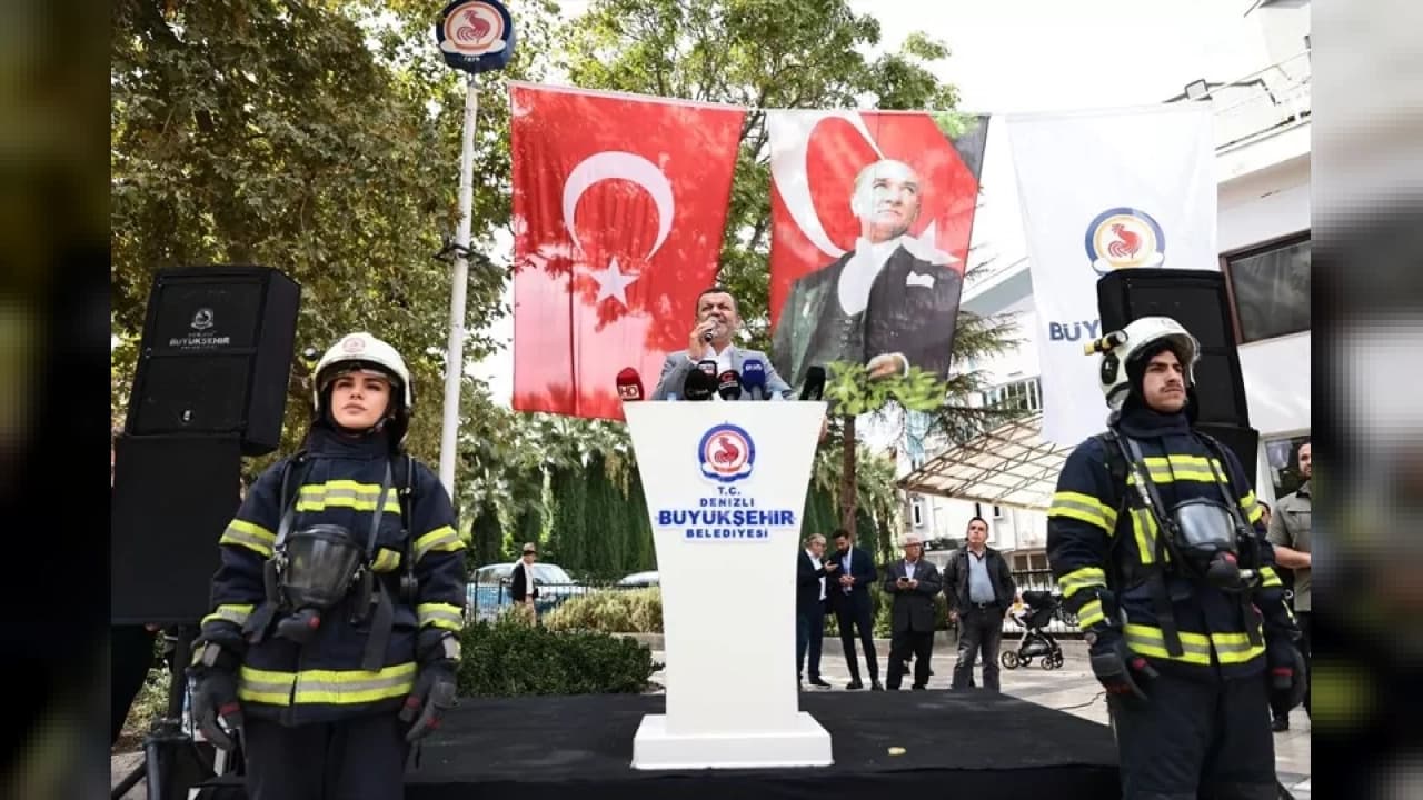 Denizli'de Türk İtfaiye Teşkilatı'nın 312. Yıl Dönümü Coşkuyla Kutlandı