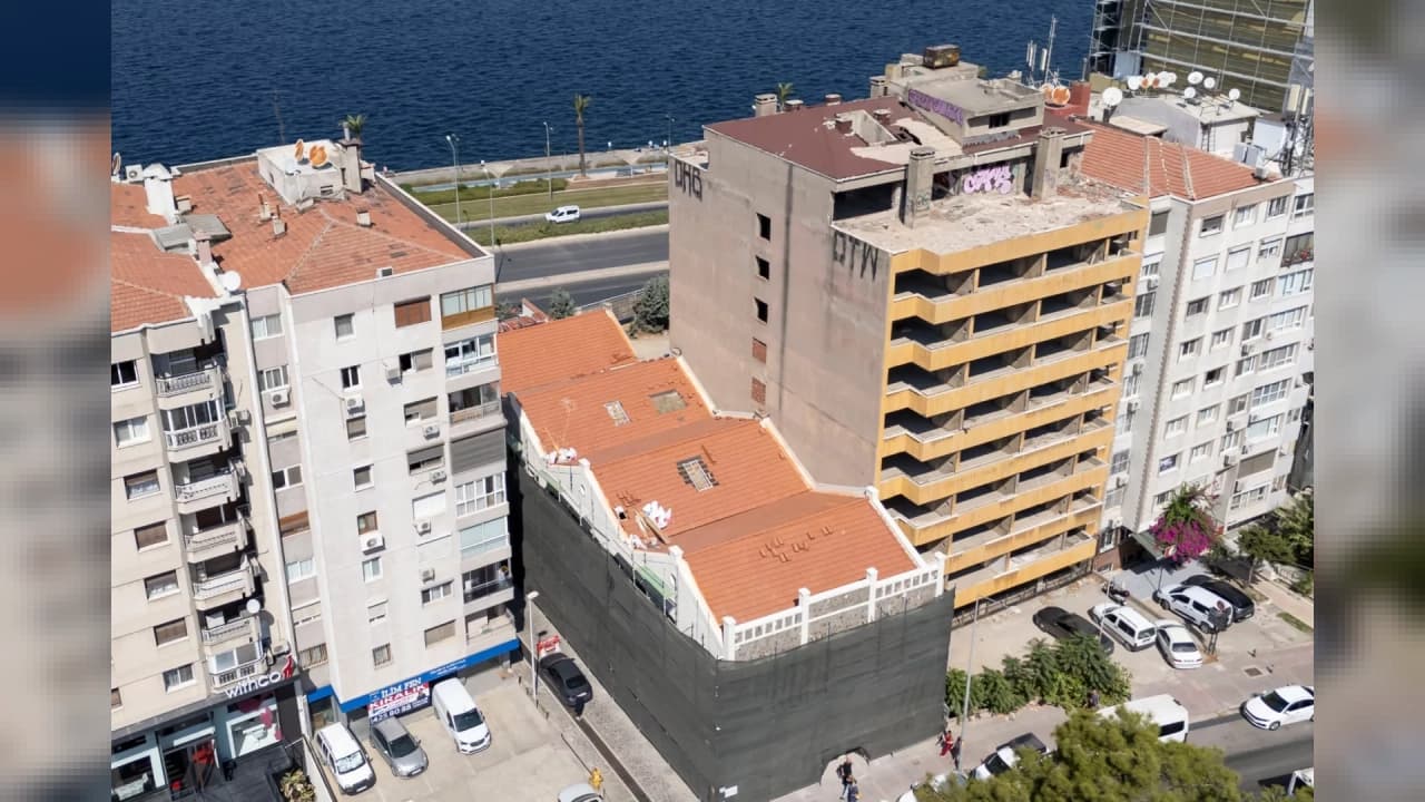 İzmir'in Tarihi Sayaç Atölyesi Konservatuvara Dönüşüyor: Çalışmalarda Yüzde 80 Tamamlandı