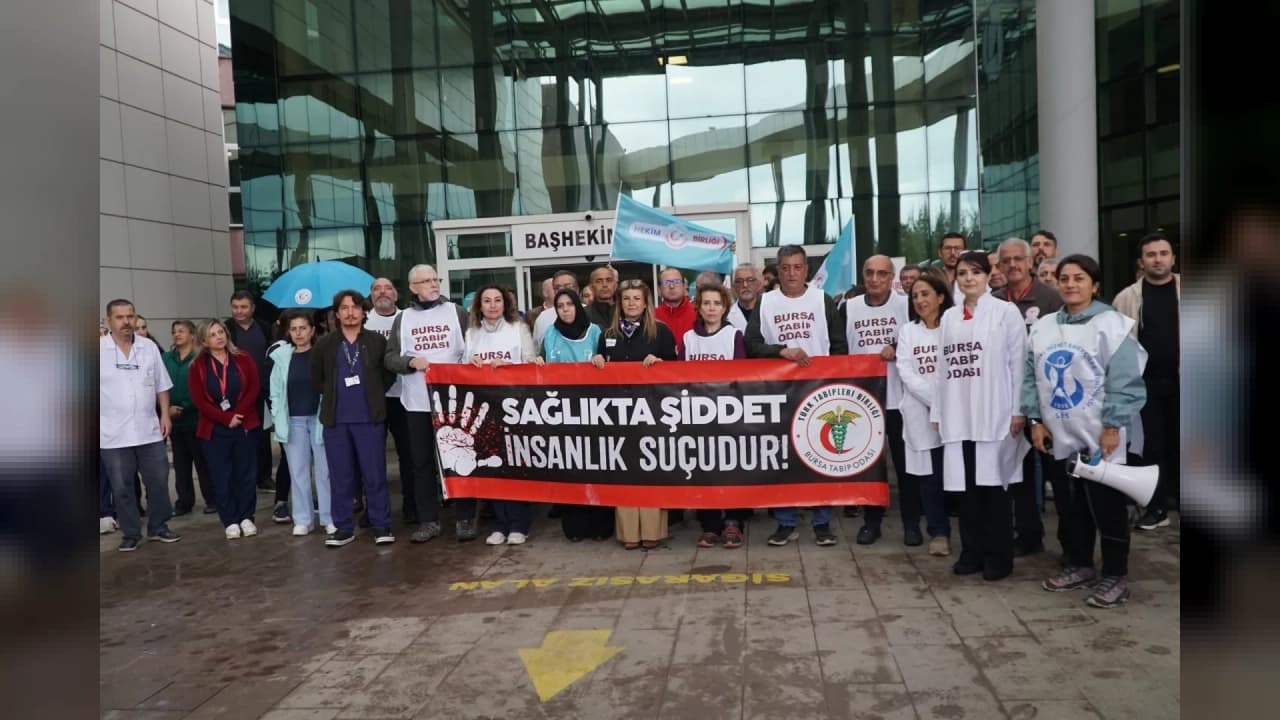 Mudanya Devlet Hastanesi'nde Şiddete Protesto: Sağlık Örgütlerinden Ortak Tepki