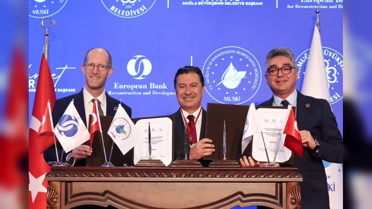 Muğla’da Su Kayıplarına Karşı Dev Yatırım: 62,9 Milyon Avroluk Kredi Anlaşması İmzalandı