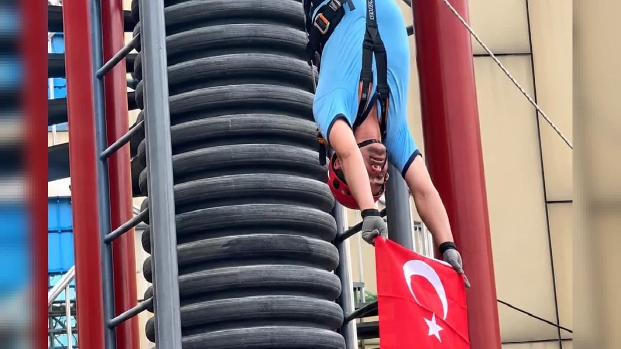 Gaziantep'te İtfaiye Haftası Etkinlikleri ve Nefes Kesen Tatbikat