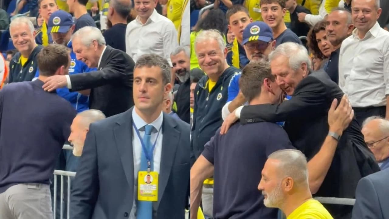 Jan Vesely parkelere veda etti: Fenerbahçe'den unutulmaz tören