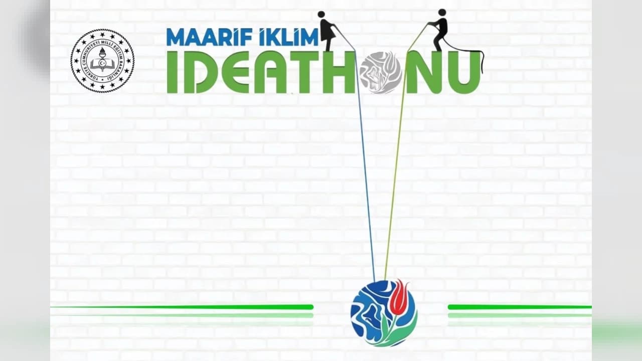 MEB'den Ortaöğretim Öğrencilerine Yönelik "Maarif İklim İdeathonu" Başlatıldı