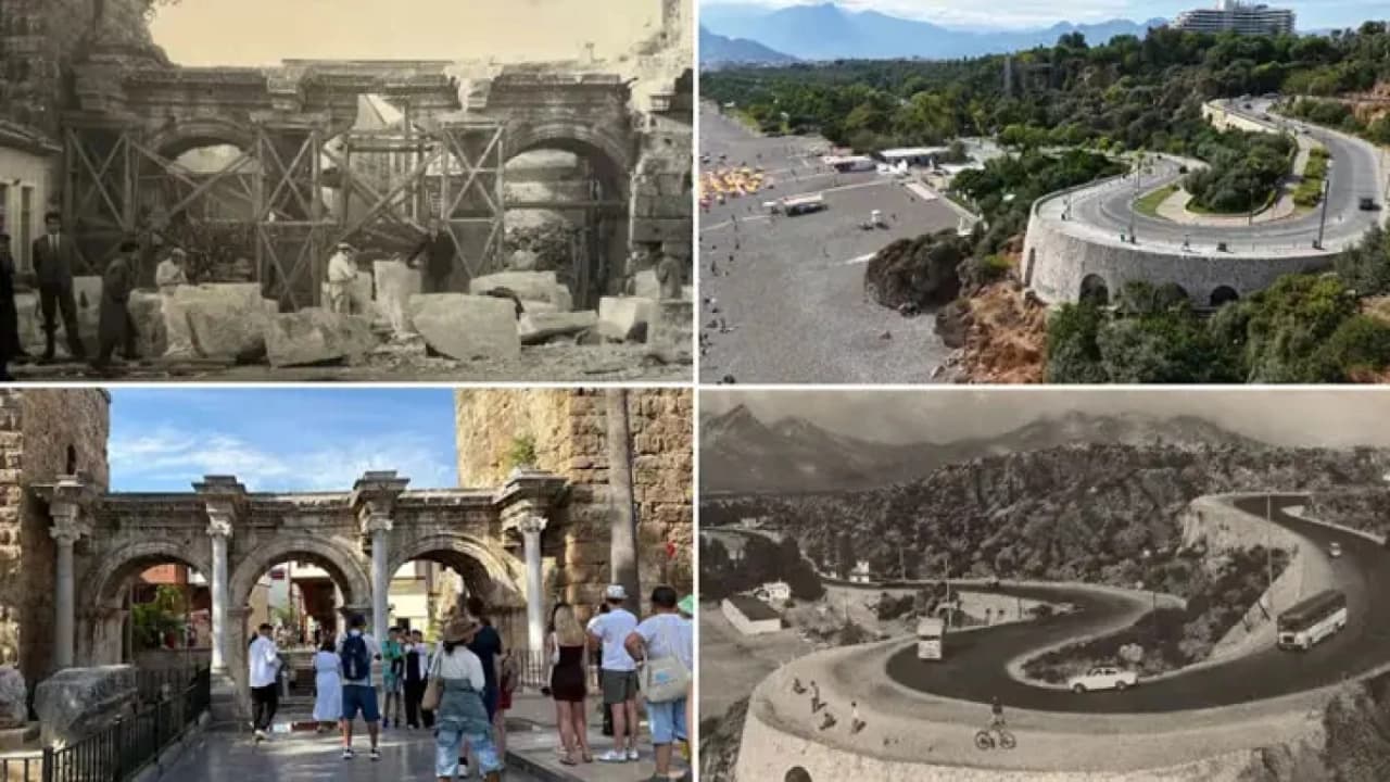 Antalya'nın Değişimi Arşiv Fotoğraflarıyla Gün Yüzüne Çıktı