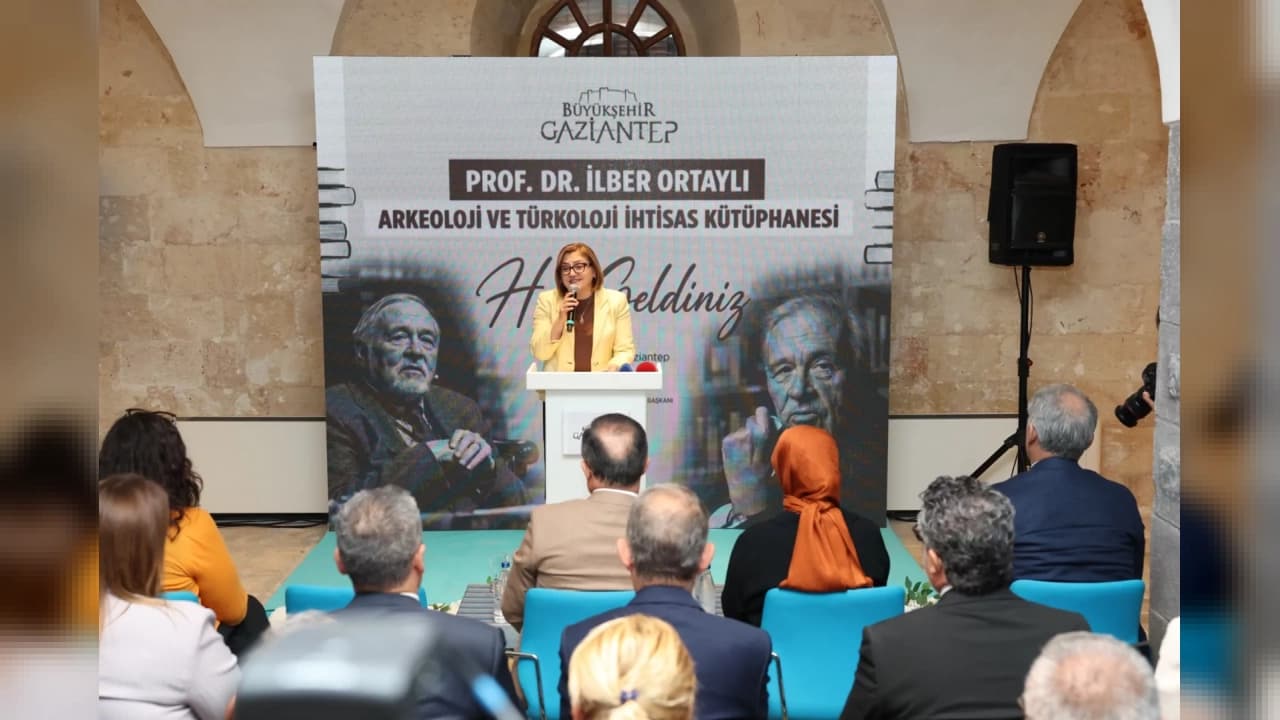 Gaziantep'te Prof. Dr. İlber Ortaylı Kütüphanesi Törenle Hizmete Açıldı