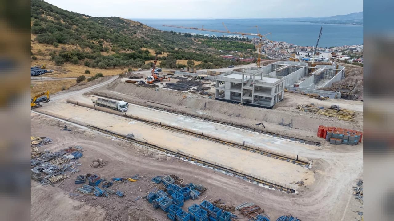 İzmir'e Günlük 41 Bin Metreküp Kapasiteli Arıtma Tesisi