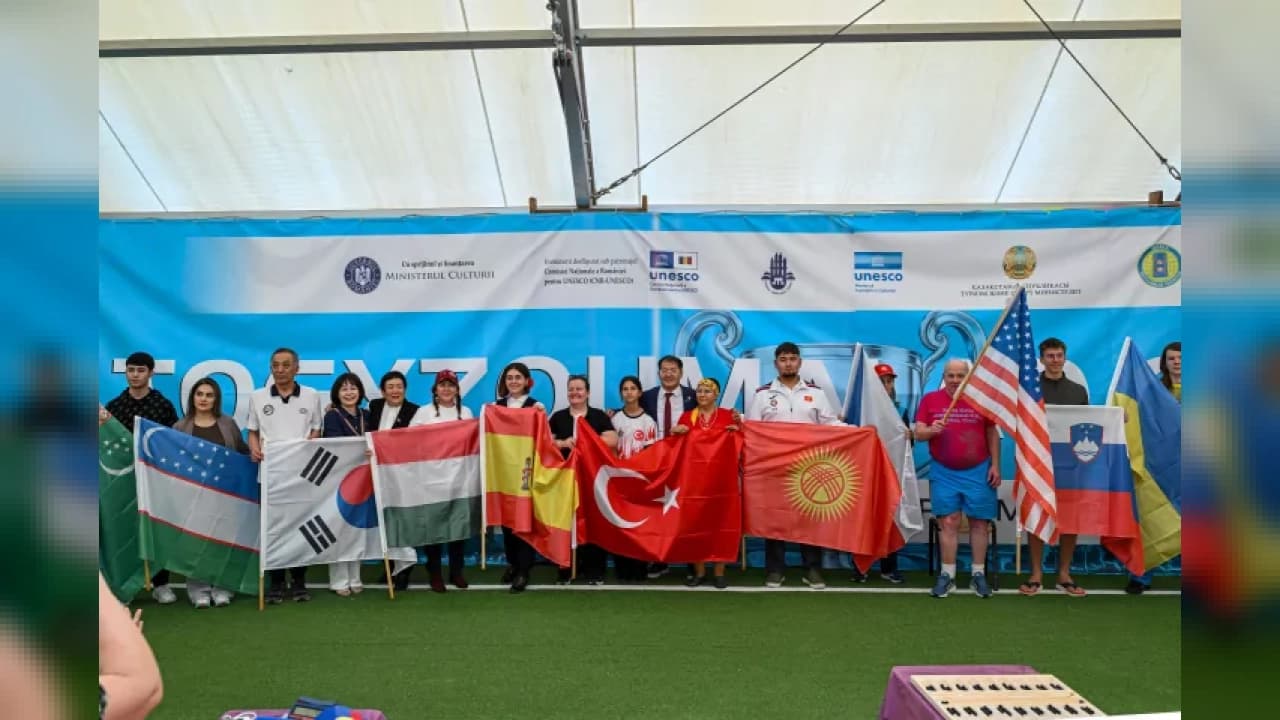 Bükreş'teki 11. KURULTAI Festivali'nde Geleneksel Sporlar ve Kültürel Miras Rüzgarı