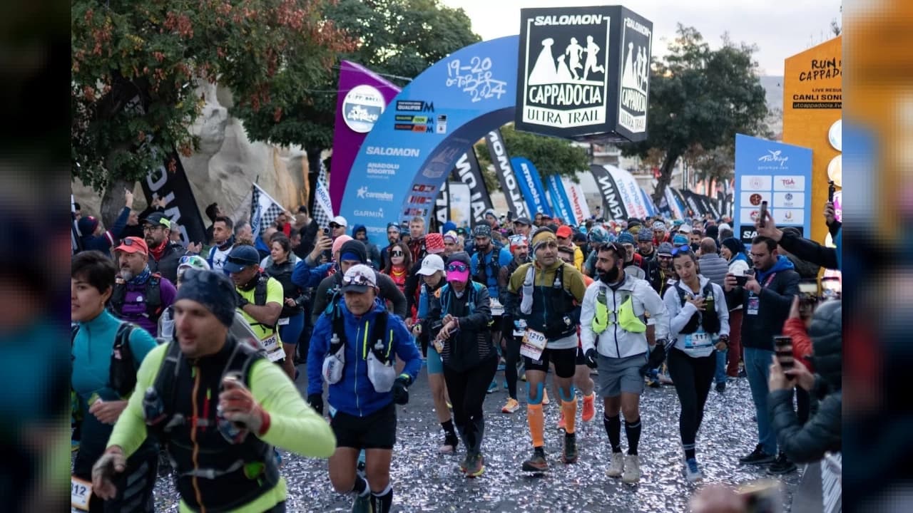 İngiliz sporcu Nick Coats Kapadokya için Arnavutluk'tan koşuyor