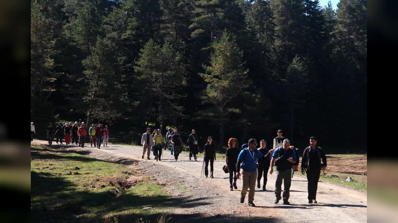 Sakarya'da doğa yürüyüşleri İnönü ve Ercova yaylalarında devam etti