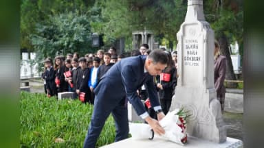 Şükrü Naili Gökberk Paşa Edirnekapı Şehitliği'nde Anıldı