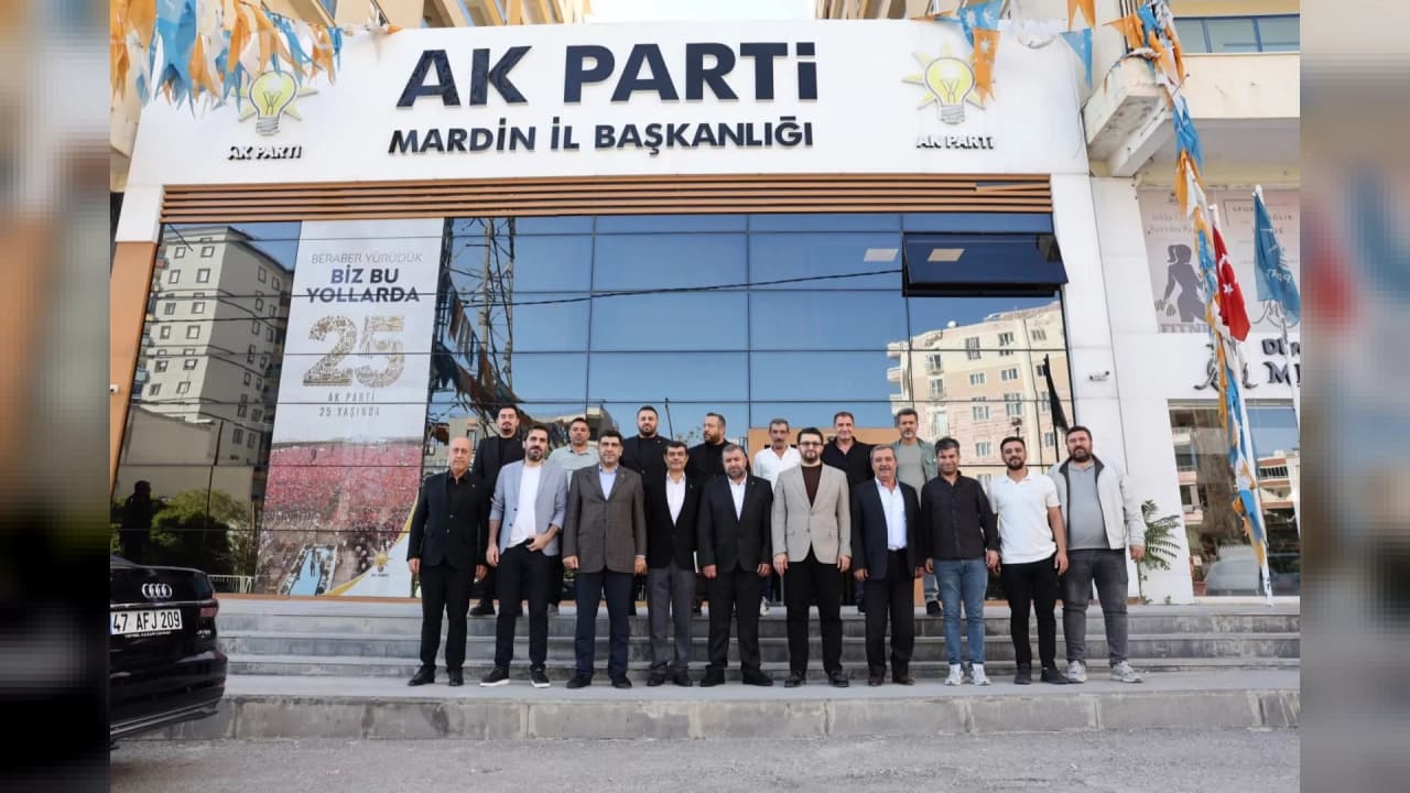 Mardin'de Üç Aile AK Parti Saflarına Katıldı
