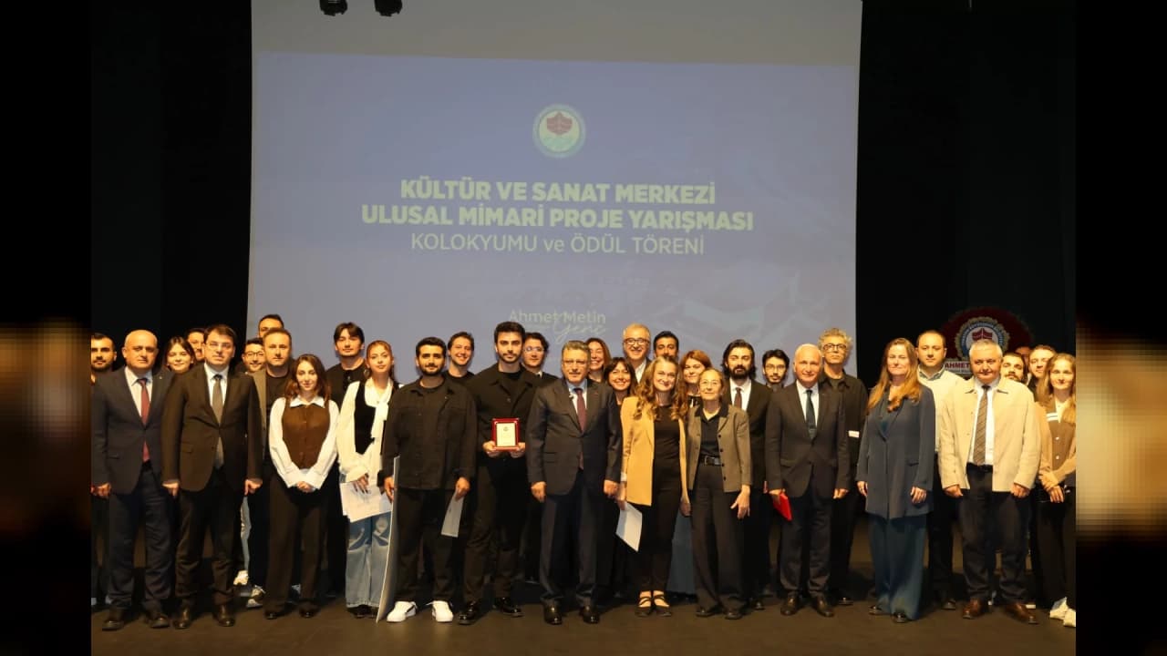 Trabzon Kültür ve Sanat Merkezi Yarışması'nın ödülleri sahiplerini buldu