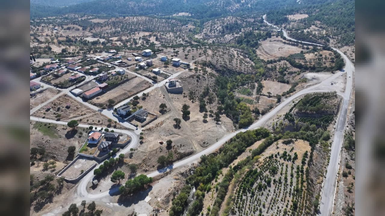 Manisa Yuntdağı bölgesinde 6 mahallenin 22,5 kilometrelik yolu yenilendi