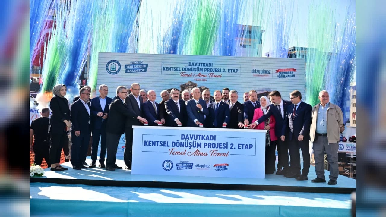 Davutkadı Kentsel Dönüşüm Projesi'nde 2. etabın temeli atıldı