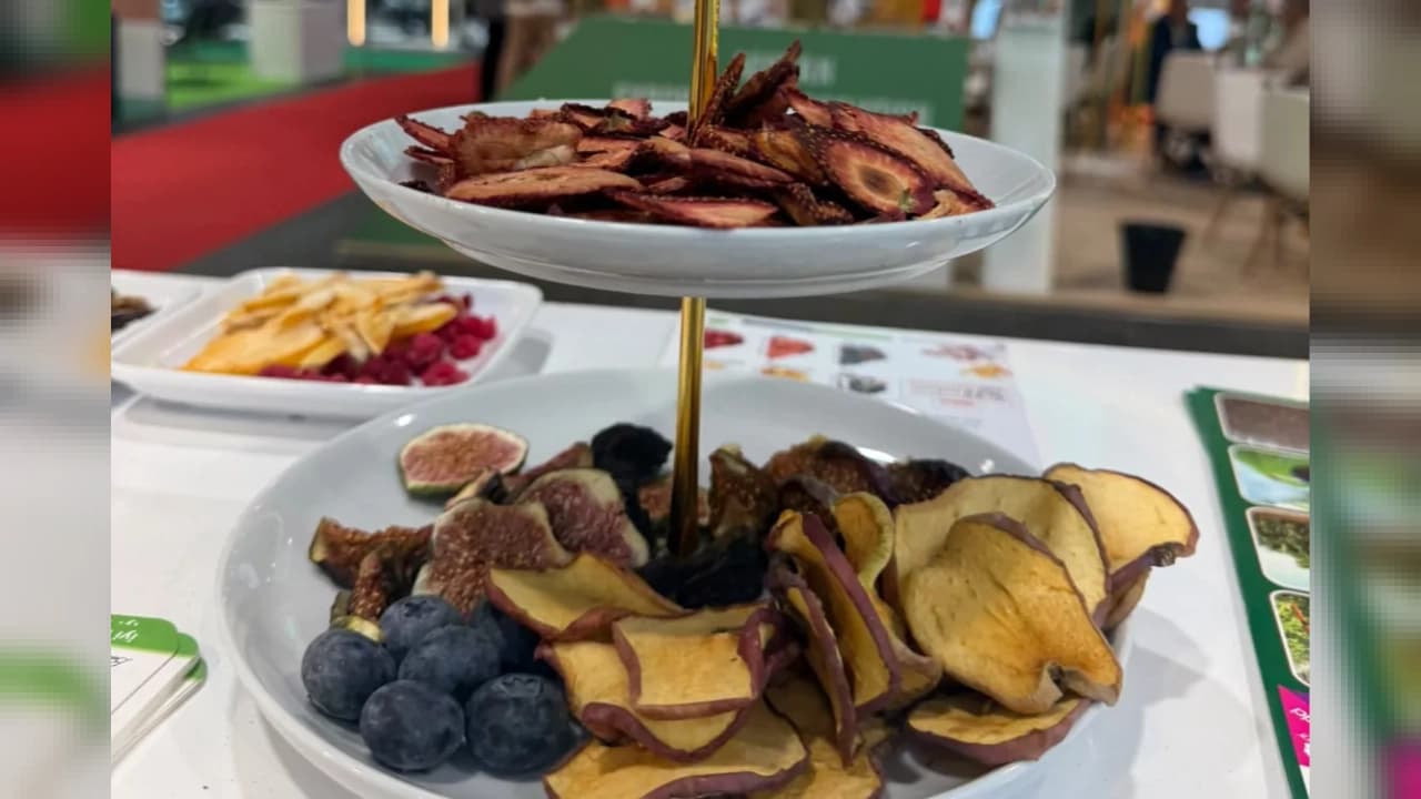 İnegöl'ün tarımsal ürünleri Madrid'deki fuarda vitrine çıktı