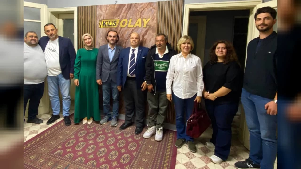 Kutlu Parti genel merkez heyeti Kilis'te teşkilatla buluştu