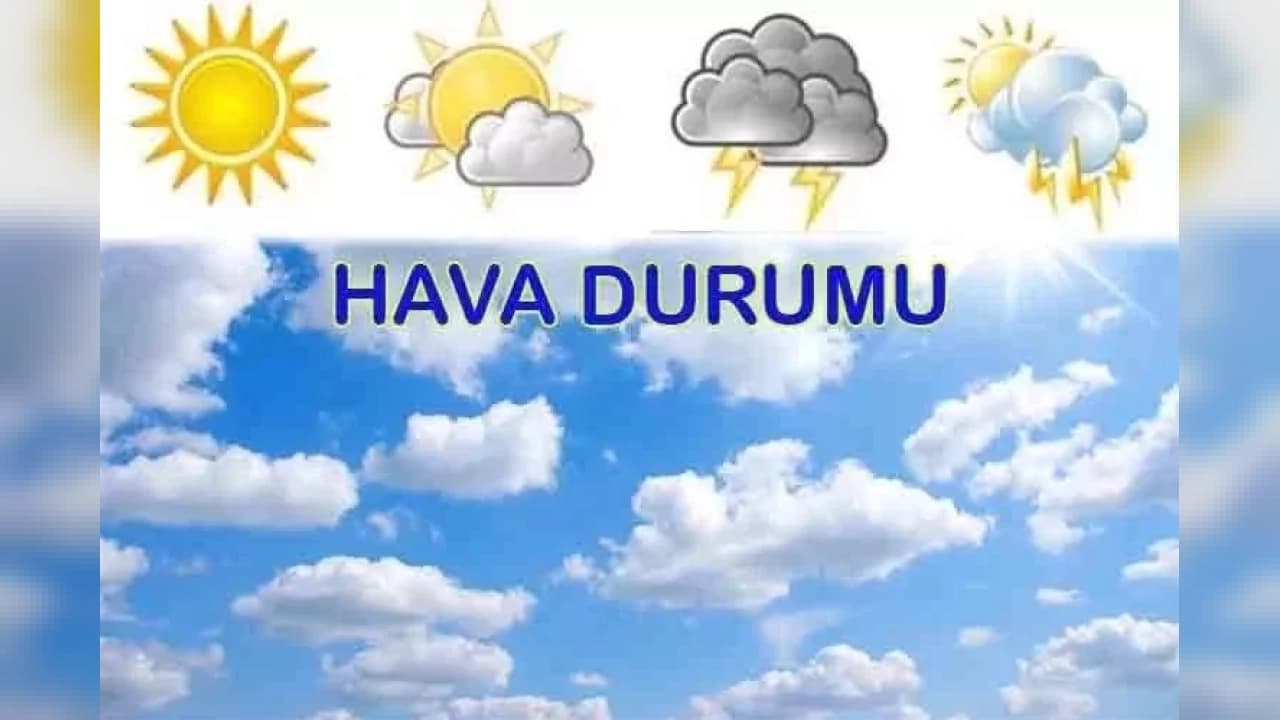 Meteoroloji yedi il için sağanak yağış uyarısında bulundu