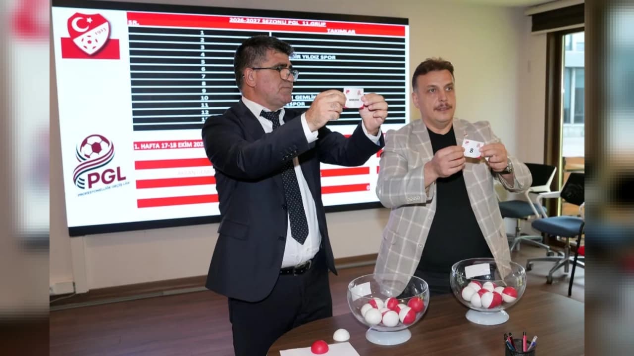 2026-2027 Profesyonelliğe Geçiş Ligi fikstürü çekildi