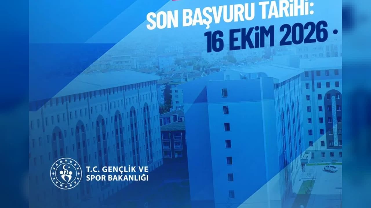 GSB burs ve öğrenim kredisi başvuruları başladı