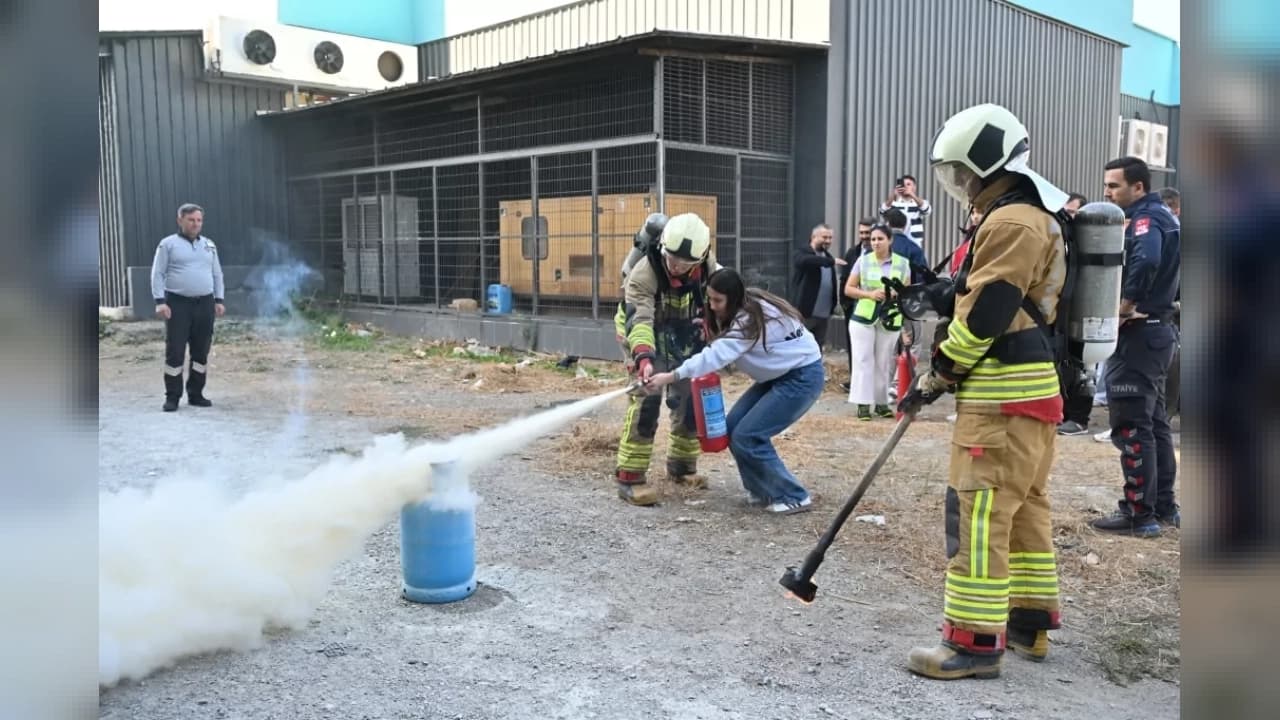 Manisa Büyükşehir Belediyesinde Acil Durum Tatbikatı