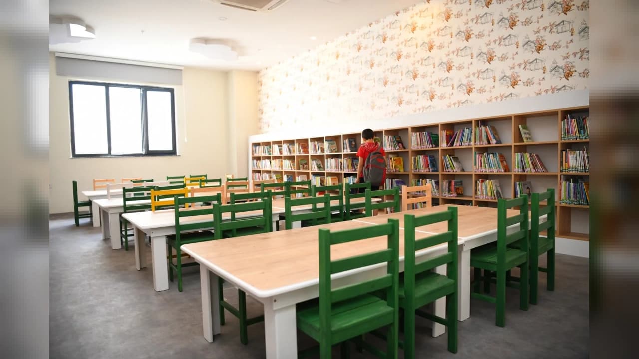 Çayırova'daki kitap kahvelerin çocuk kütüphaneleri hizmet veriyor