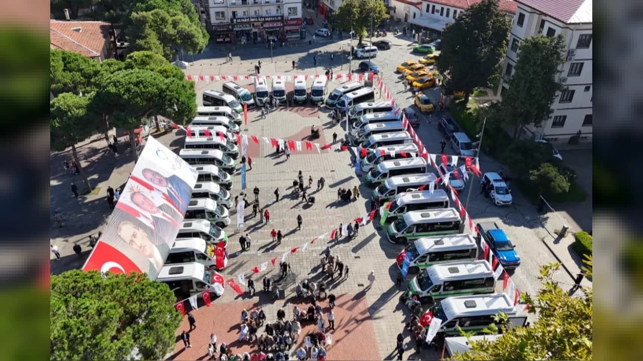 Ordu Ünye'de toplu taşımada yeni dönem başladı