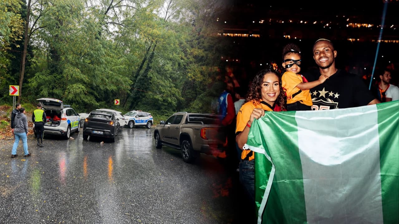 Victor Osimhen'in Sevgilisi Eyüpsultan'da Trafik Kazası Geçirdi