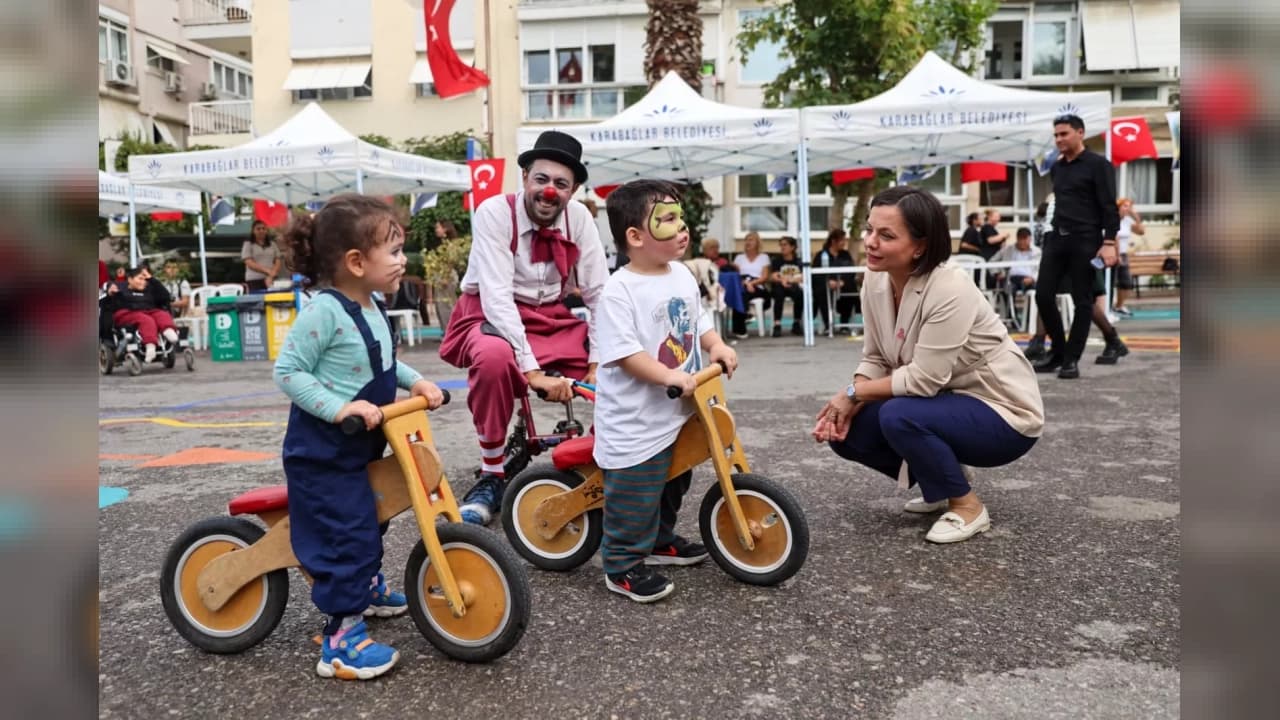 Karabağlar'da Herkes İçin Hareketlilik Etkinliği Düzenlendi