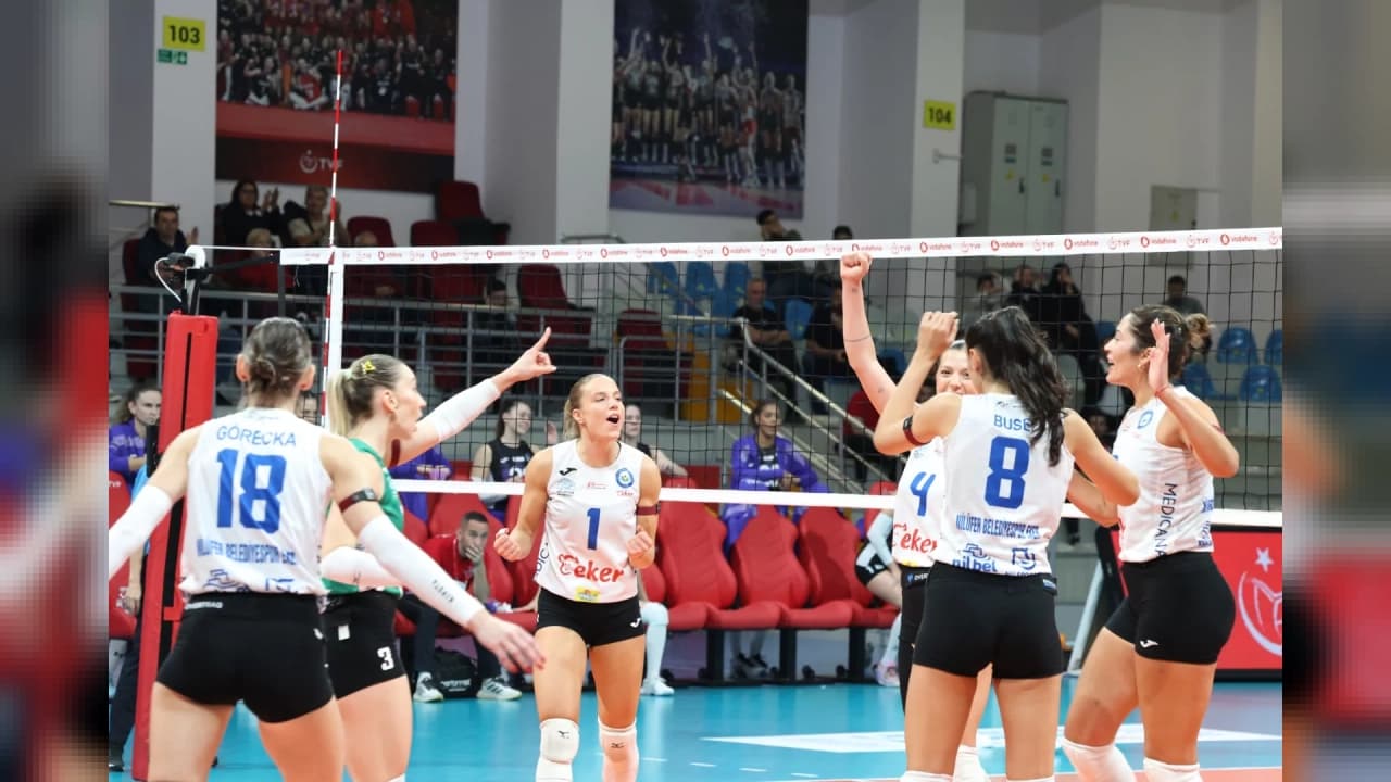 Nilüfer Belediyespor Eker ligdeki ilk galibiyetini 3-0'la aldı