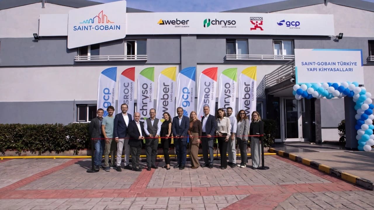 Saint-Gobain Yapı Kimyasalları Tuzla'da 12. fabrikasını açtı