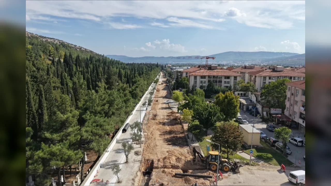 Muğla Orhaniye Mahallesi'nde altyapı ve üstyapı çalışmaları sürüyor