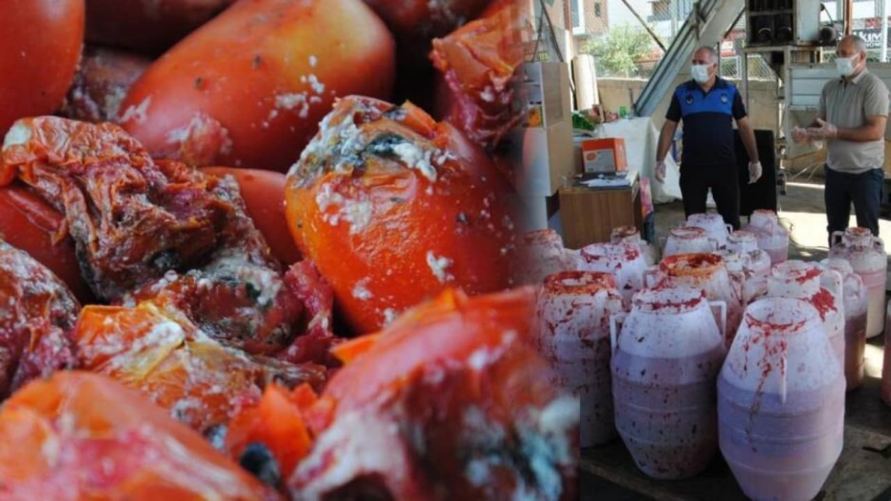 Şanlıurfa'da salça ve biber imalathanesine zabıta denetimi