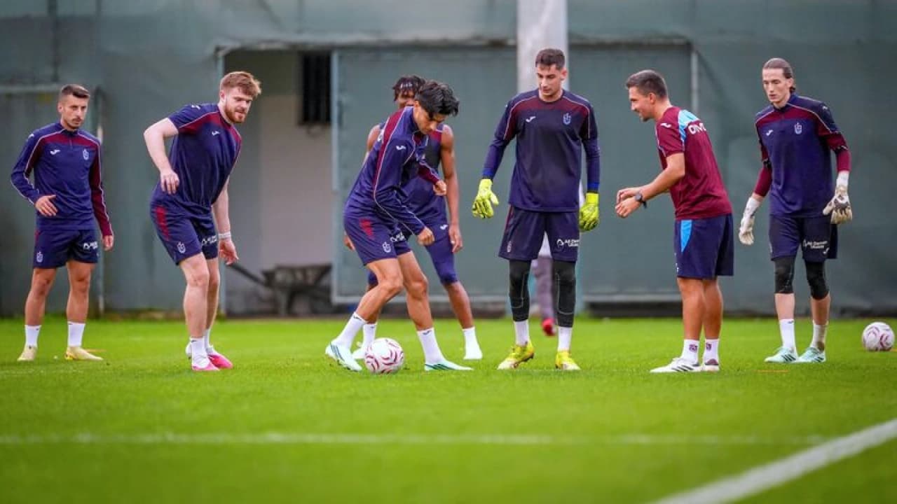Trabzonspor Beşiktaş maçı hazırlıklarına başladı