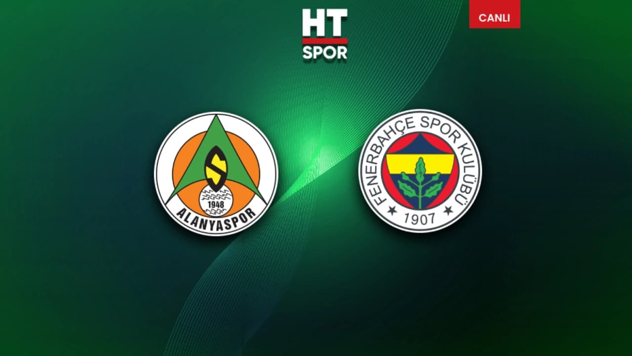 Fenerbahçe ile Corendon Alanyaspor Süper Lig maçında karşılaşıyor