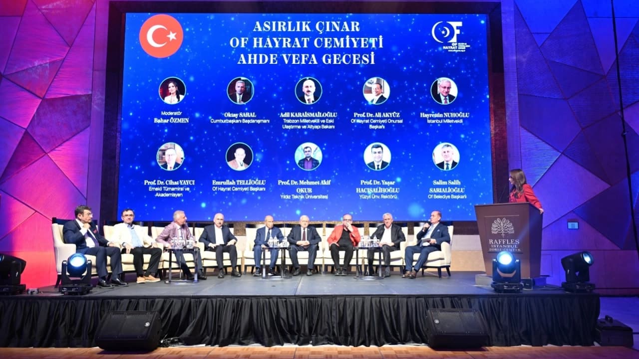 Of Hayrat Cemiyeti'nin İstanbul'daki gecesinde 85 milyon lira toplandı