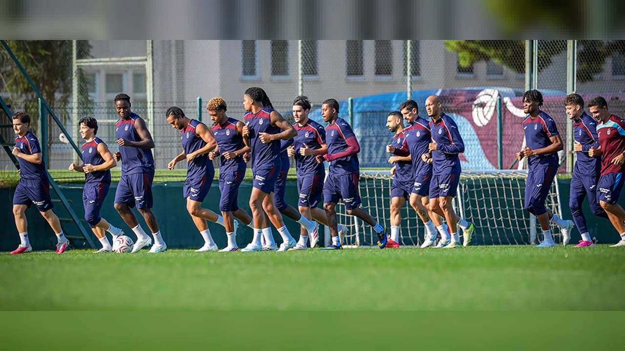 Trabzonspor, Beşiktaş maçı hazırlıklarını sürdürdü
