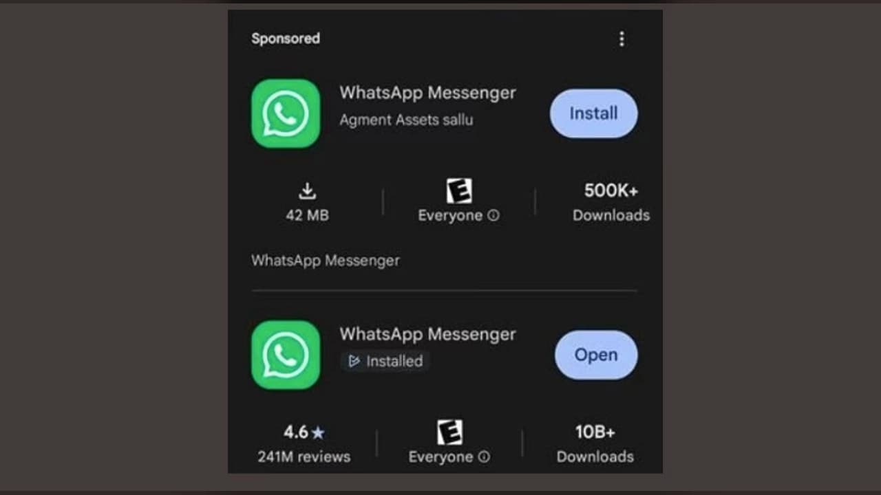 WhatsApp'ı taklit eden sahte uygulama yarım milyon kez indirildi