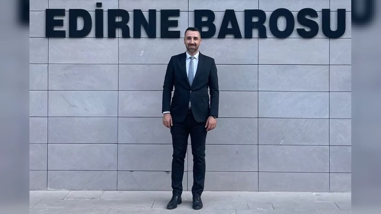 Avukat Taner Balta Edirne Barosu Başkan Vekili seçildi