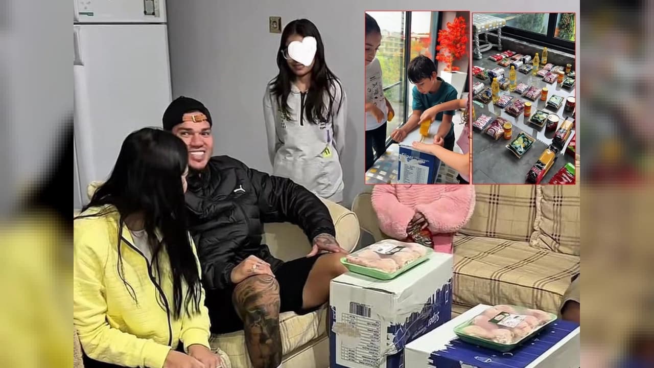 Fenerbahçeli Ederson ve ailesi ihtiyaç sahiplerine yardım kolisi dağıttı