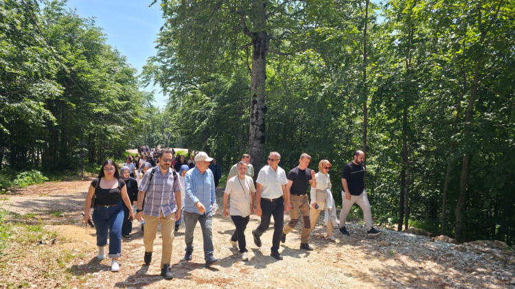 Kocaeli’de öğrencileri Kuzuyayla’da doğa ve kitapla buluştu